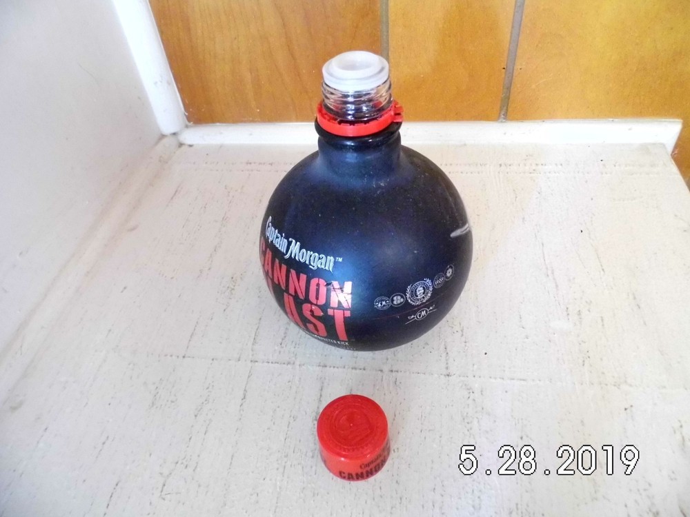Captain Morgan Cannon Blast Bottle Empty 750ml