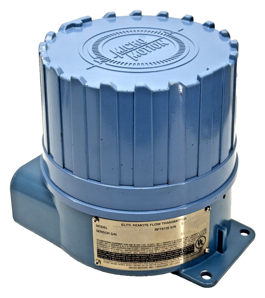 Micro Motion RFT9739E1SUJ Elite Remote Flow Transmitter 100/115 Vac