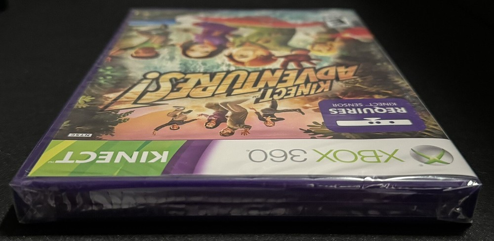 Microsoft Xbox 360 Kinect Sensor CIB Complete. Sealed Game. Authentic & Tested