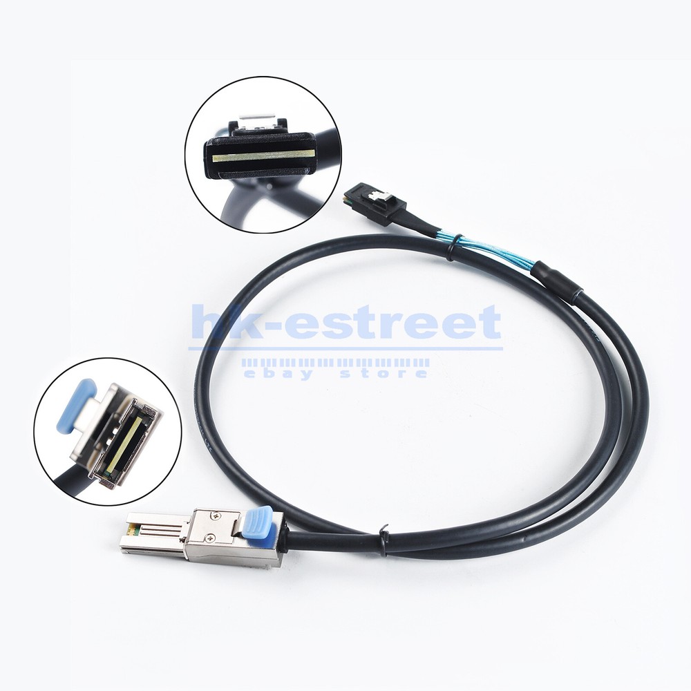 Internal SFF-8087 36Pin to External SFF-8088 Mini SAS 26Pin Adapter RAID Cable
