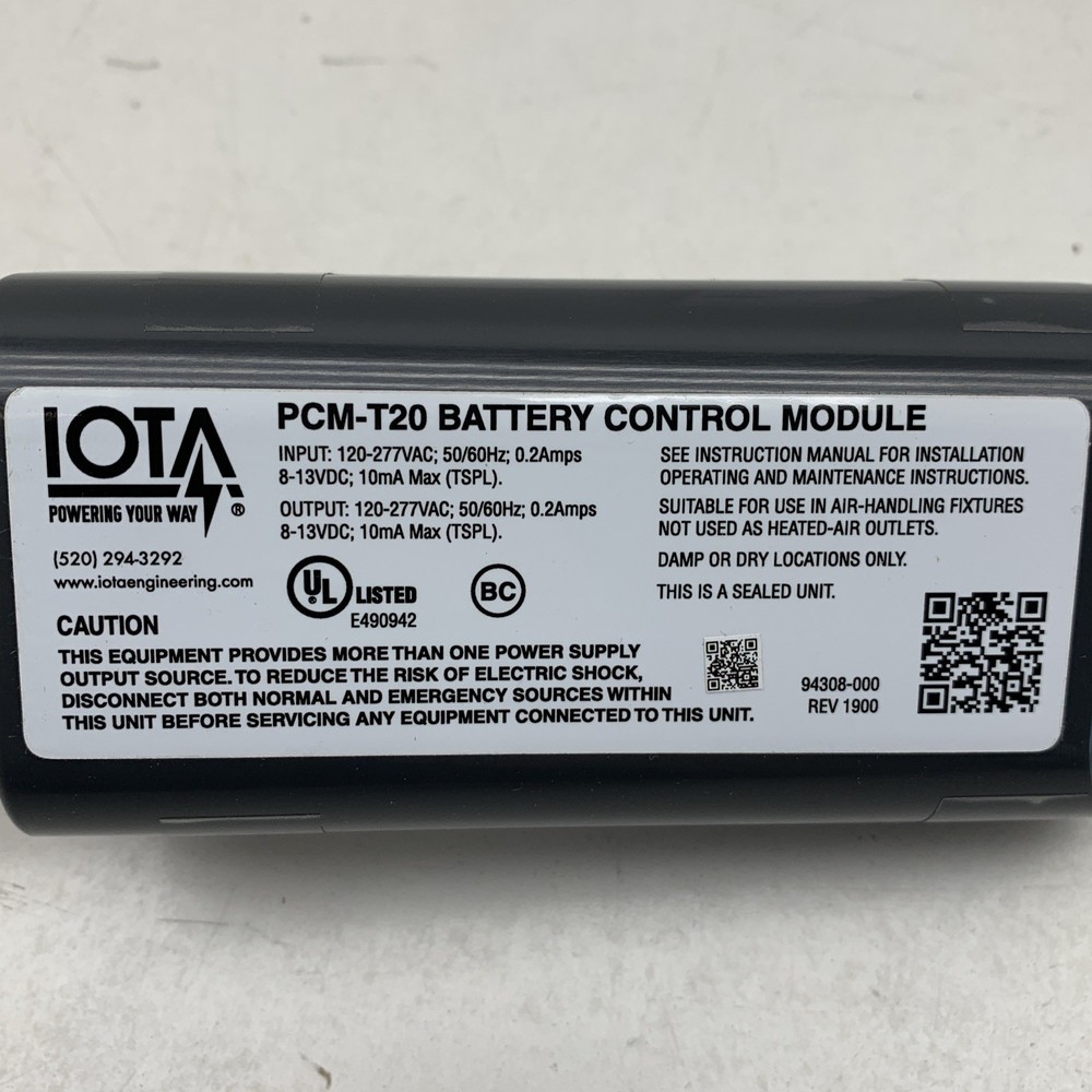 IOTA PCM-T20 Battery Control Module