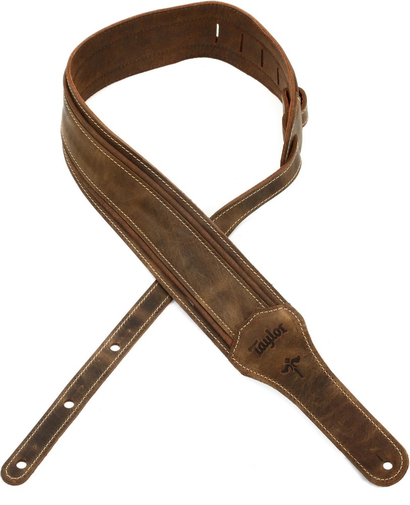 Taylor Wings 3" Guitar Strap - Dark Brown