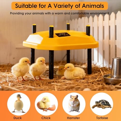 16 * 16inch Chick Brooder Heater Plate with Temperature Adjustable 16*16inch