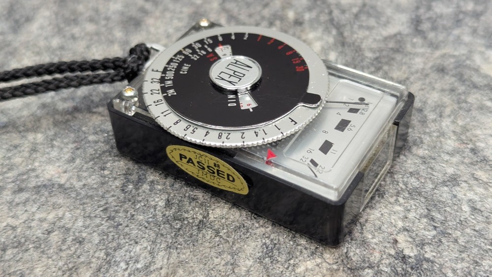 🔥Works🔥 Vintage Alpex Light Exposure Meter