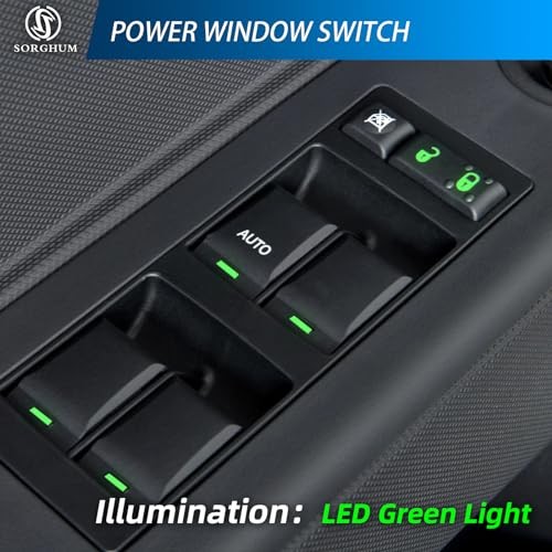 Power Window Switch Driver Side - Master Window Switch Compatible with 2004