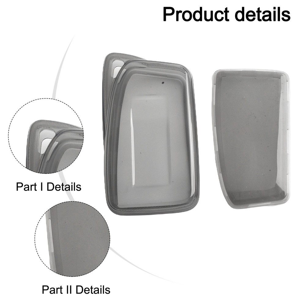 For Lexus Compatible Transparent Black Car Key Protector Fits Multiple Models
