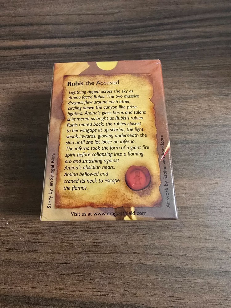 Matte Ruby 100 ct Dragon Shield Sleeves Standard Size
