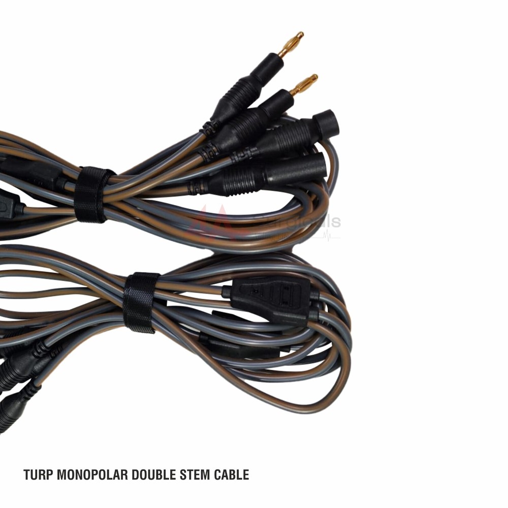 4A MONOPOLAR TURP HIGH FREQUENCY DOUBLE STEM CABLE