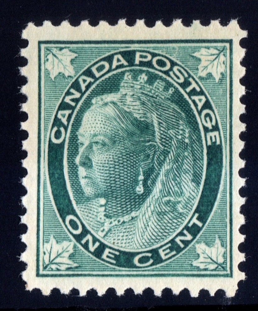 #67 Leaf 1c Canada mint well centered