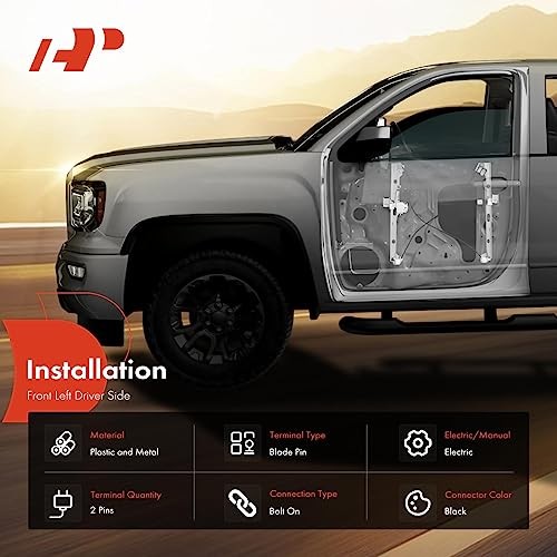 Front Passenger Power Window Regulator W/Motor Front Passenger Side(RH)