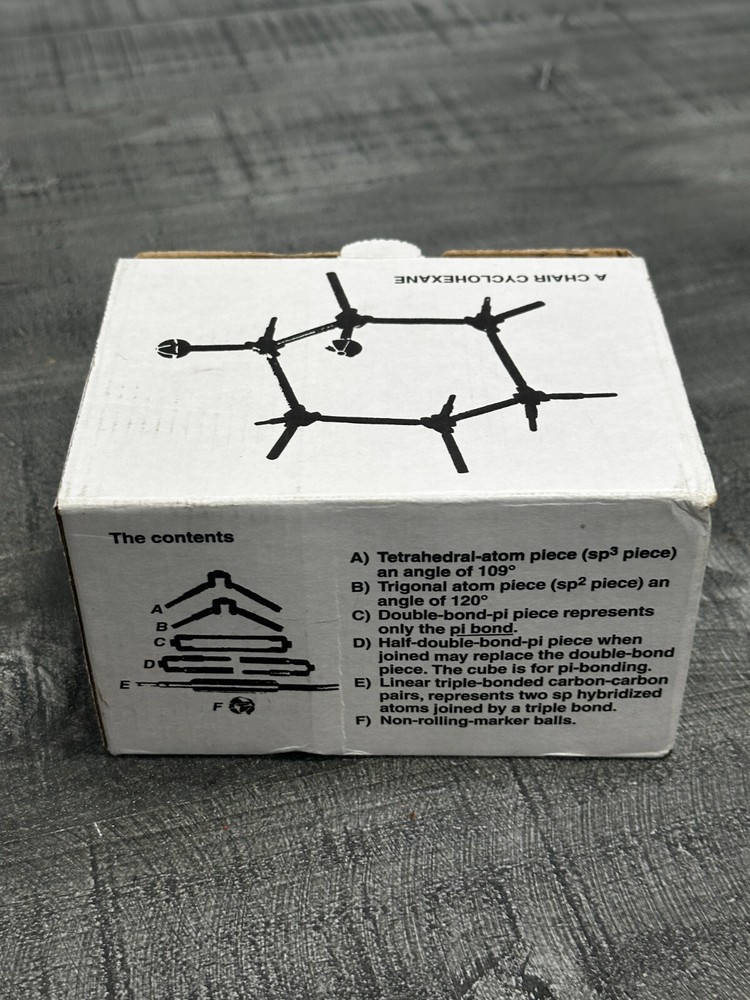 Molecular Visions Organic Molecule Model Kit NEW IN BOX