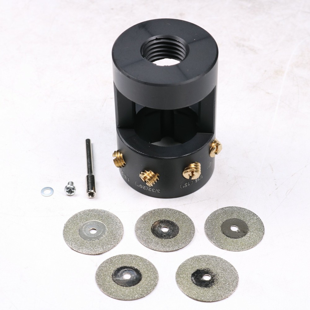 Multi-Angle Offsets Head Tool For TIG Welding Tungsten Grinder & Sharpener