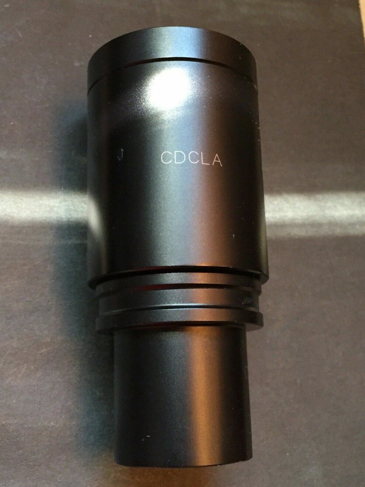 3-Piece Microscope Adapter 28mm Threads x 30mm 1X Focusable CDC281L CDCLAL CDC30