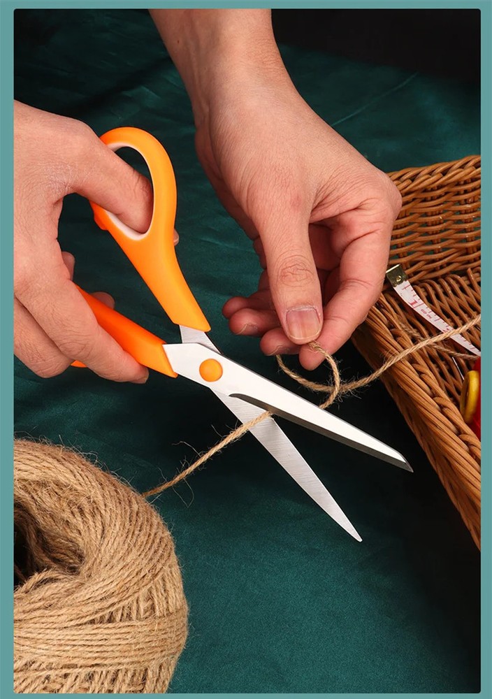 1pc Scissors MultiUse Comfortable Grip for Fabric Sewing Craft Use Home & Office