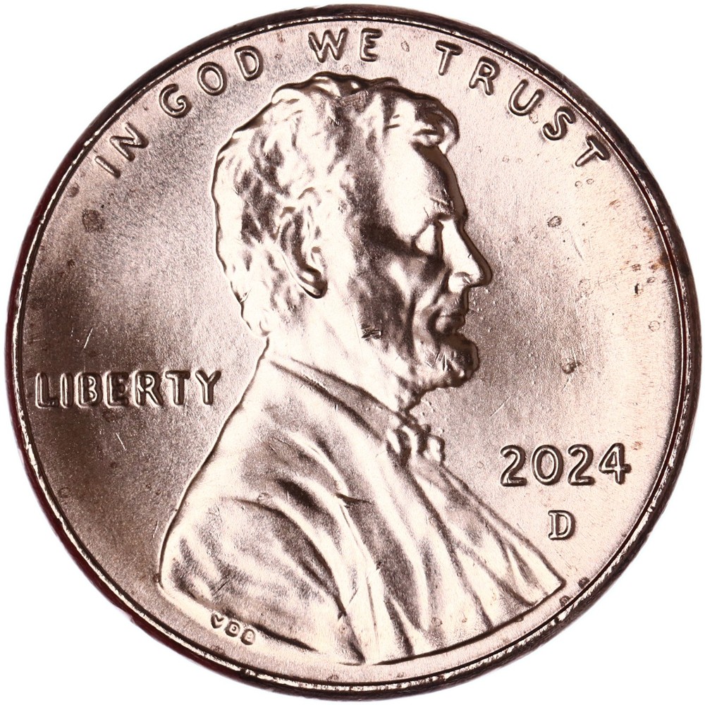 2024 D Lincoln Shield Cent BU Penny