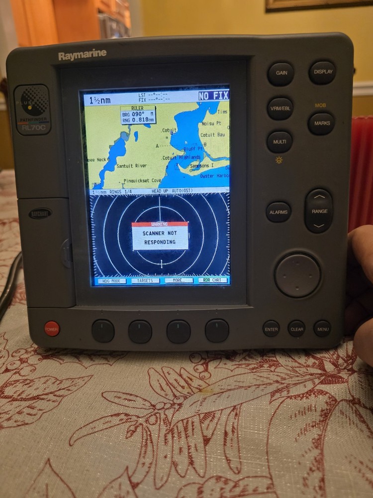Raymarine RL70c+ Plus HSB2 Color Radar & Chartplotter - E52034