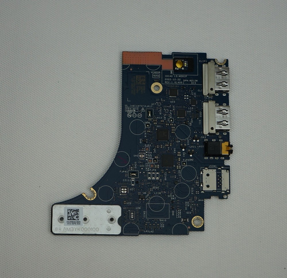 Dell VN5NJ Power Button Daughterboard