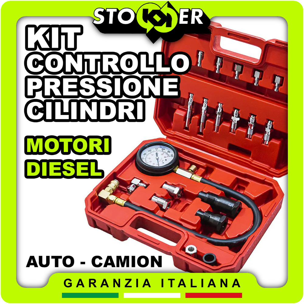 Pressure measurement control kit compression cylinders piston engines diesel