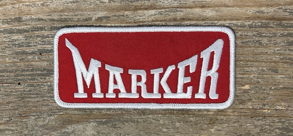 Retro Marker Ski Brand Patch