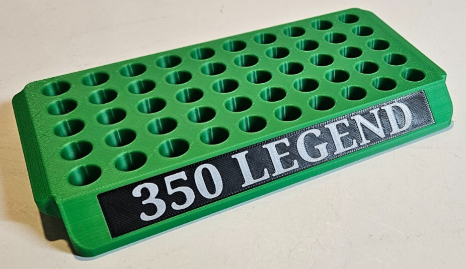 Reloading Tray for 350 Legend or similar size - Select Color