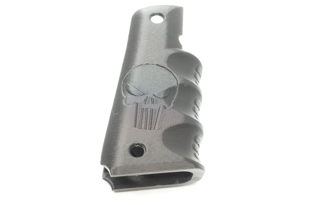 Colt 1911 Grips Punisher Black for handle width 20mm