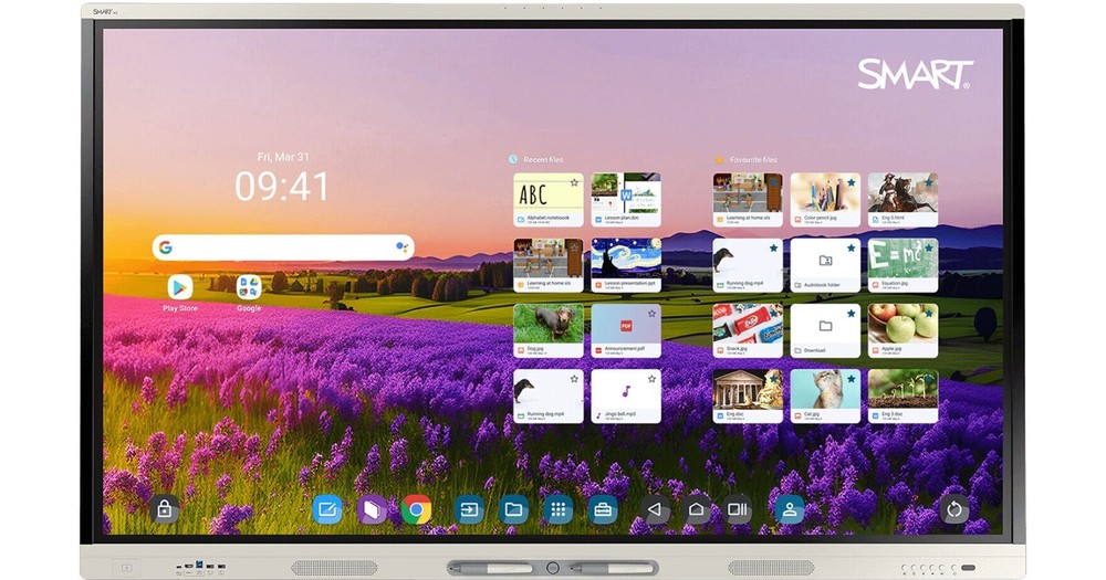 SMART Board MX265-V4 Touchscreen Interactive Whiteboard Display for classroom