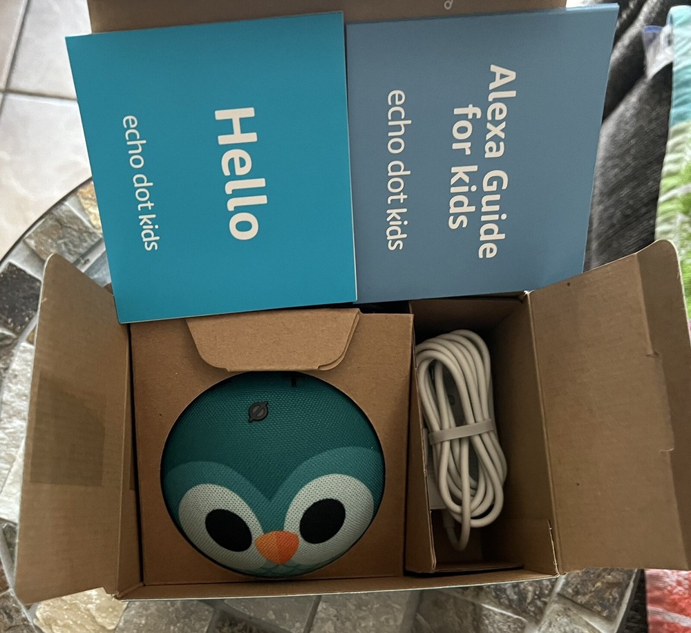 Amazon - Echo Dot Kids (5th Gen, 2022 Release) with Alexa - Owl
