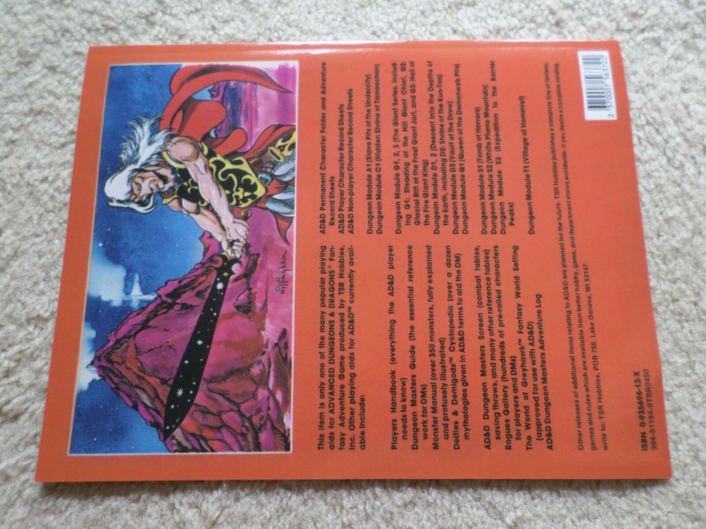 White Plume Mountain S2 Dungeons & Dragons adventure module