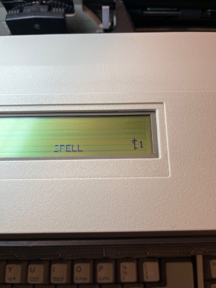 IBM Wheelwriter 3500 Electronic Typewriter Lexmark – Tested Working – Clean Prin