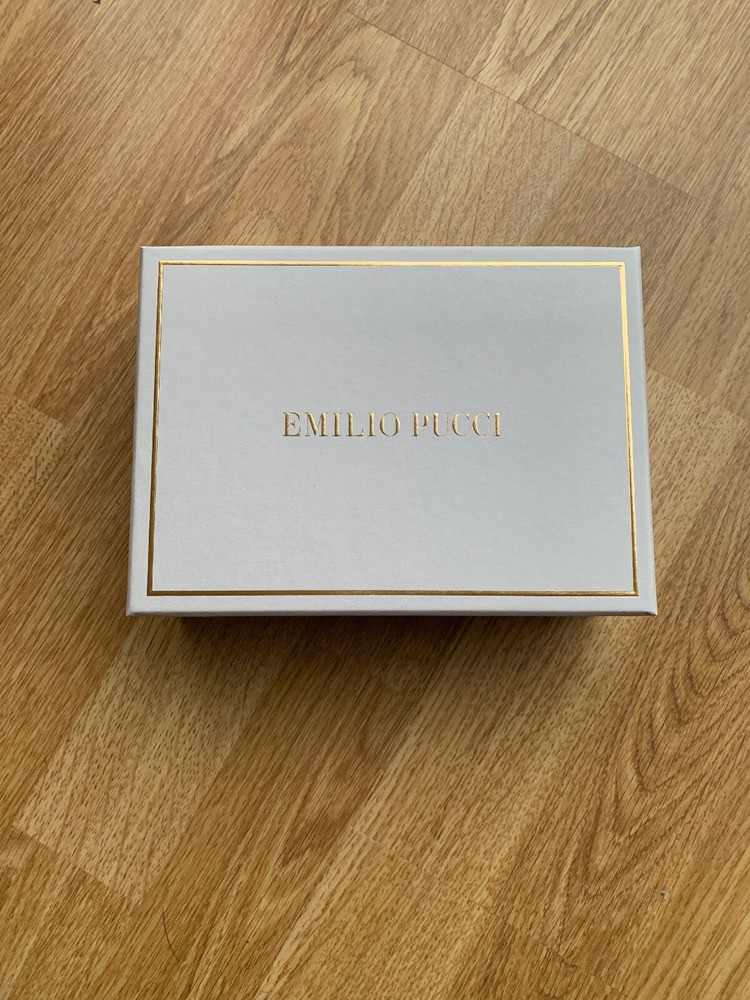 EMILIO PUCCI Gift Storage Display Empty Box Pre-loved Never Used