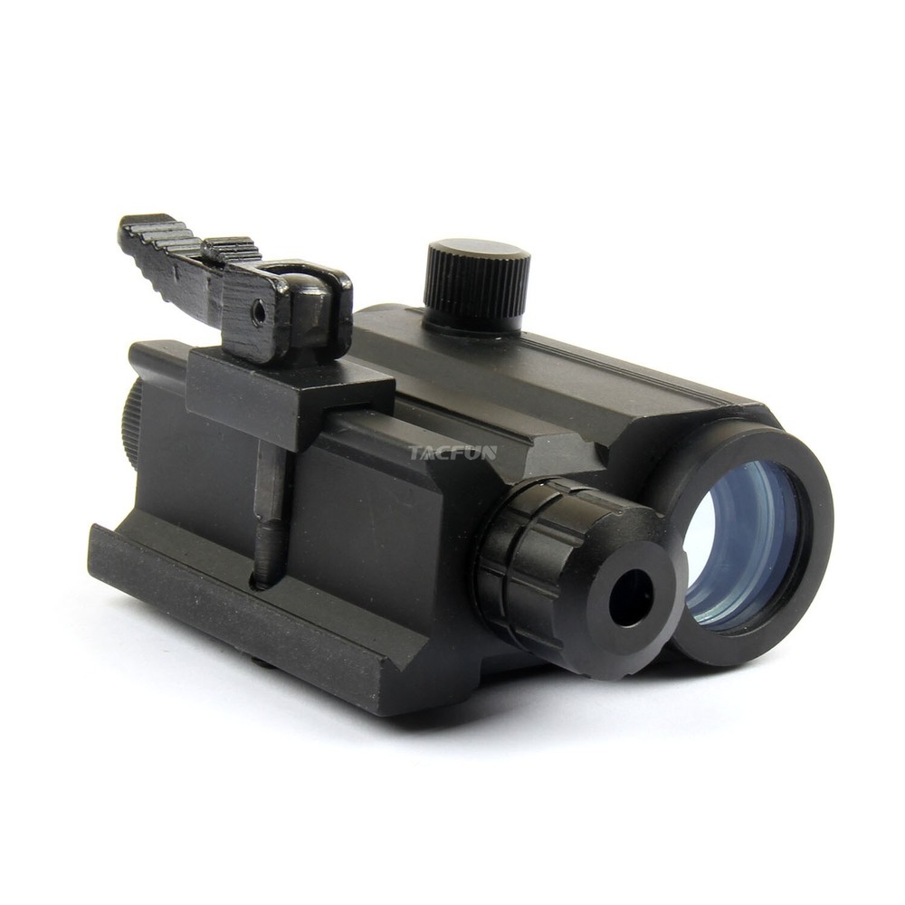 Reflex Green / Red Dot Sight Scope & Laser Sight Combo 20MM Rail Mount