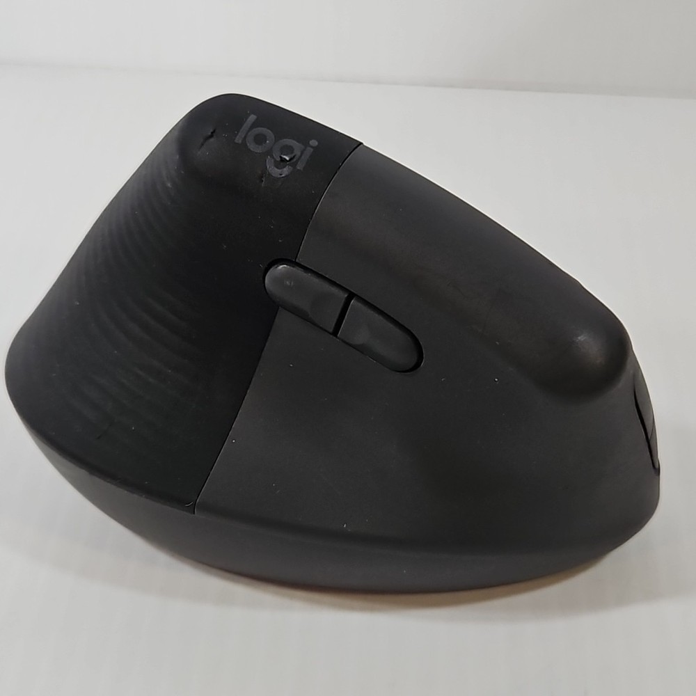 Logitech Lift Vertical Ergonomic Mouse Graphite Bluetooth