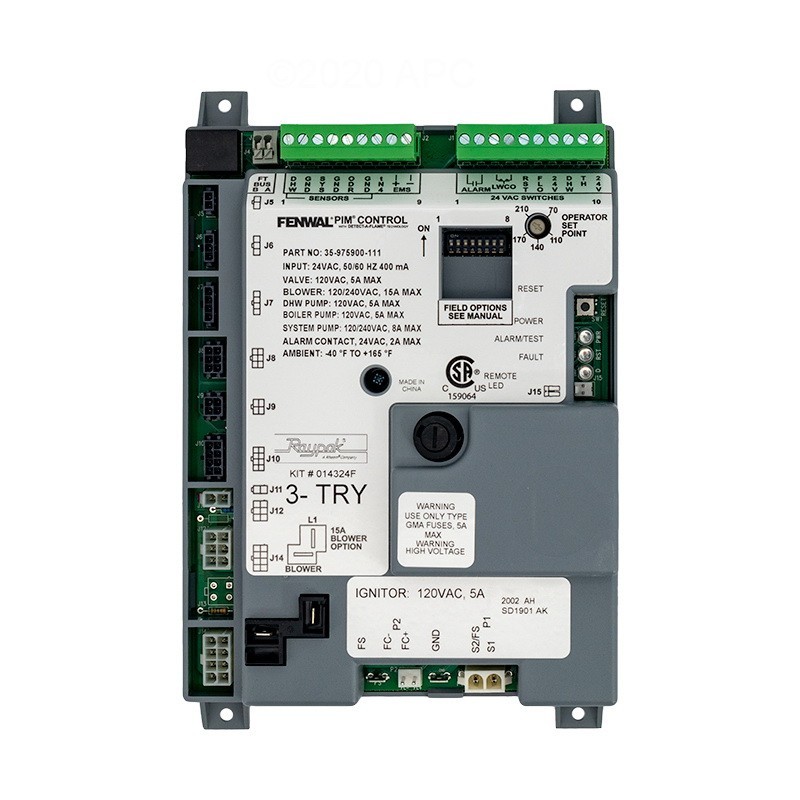 Raypak 014324F CONTROL IGNITION HSI MULTI TRY-KIT Factory Parts