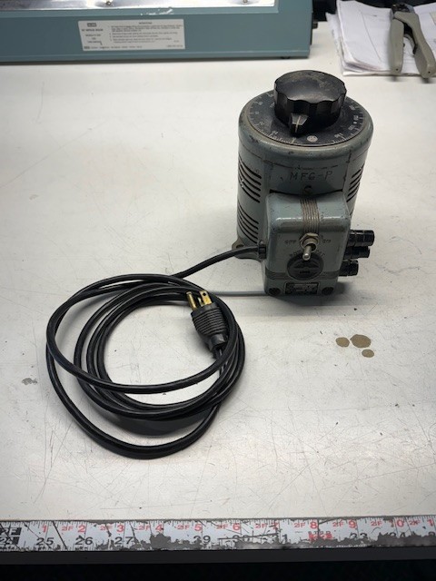 Powerstat Variac Transformer Type 116 1KVA 7-1/2A