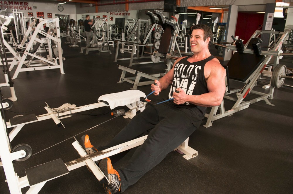 Pull Force 'Combo' Seated Row/T-BAR Row Handles wit Fat Grip or Standard Grip