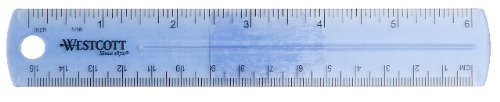 Plastic Ruler, 6-Inch, 00412