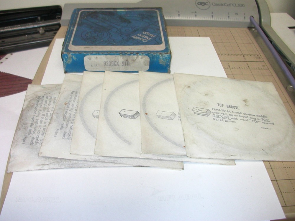Sealed Power 9239KX STD Engine Oil Ring Set Engine Piston Ring Set