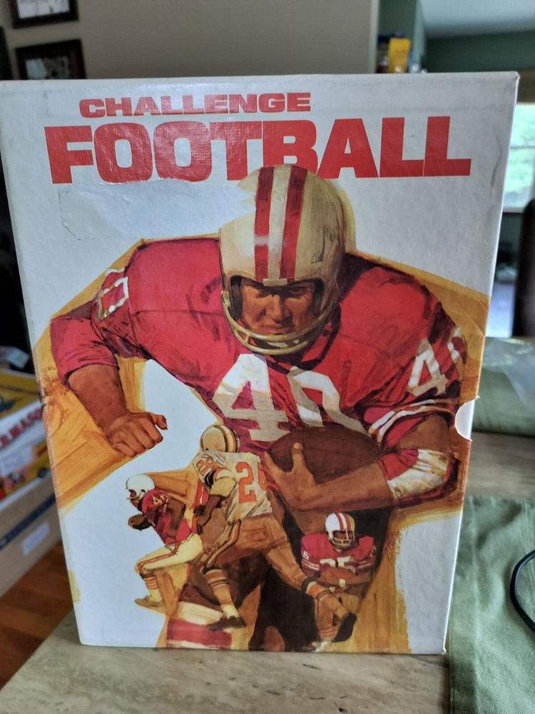 Challenge Football board game (1972, 100% complete)
