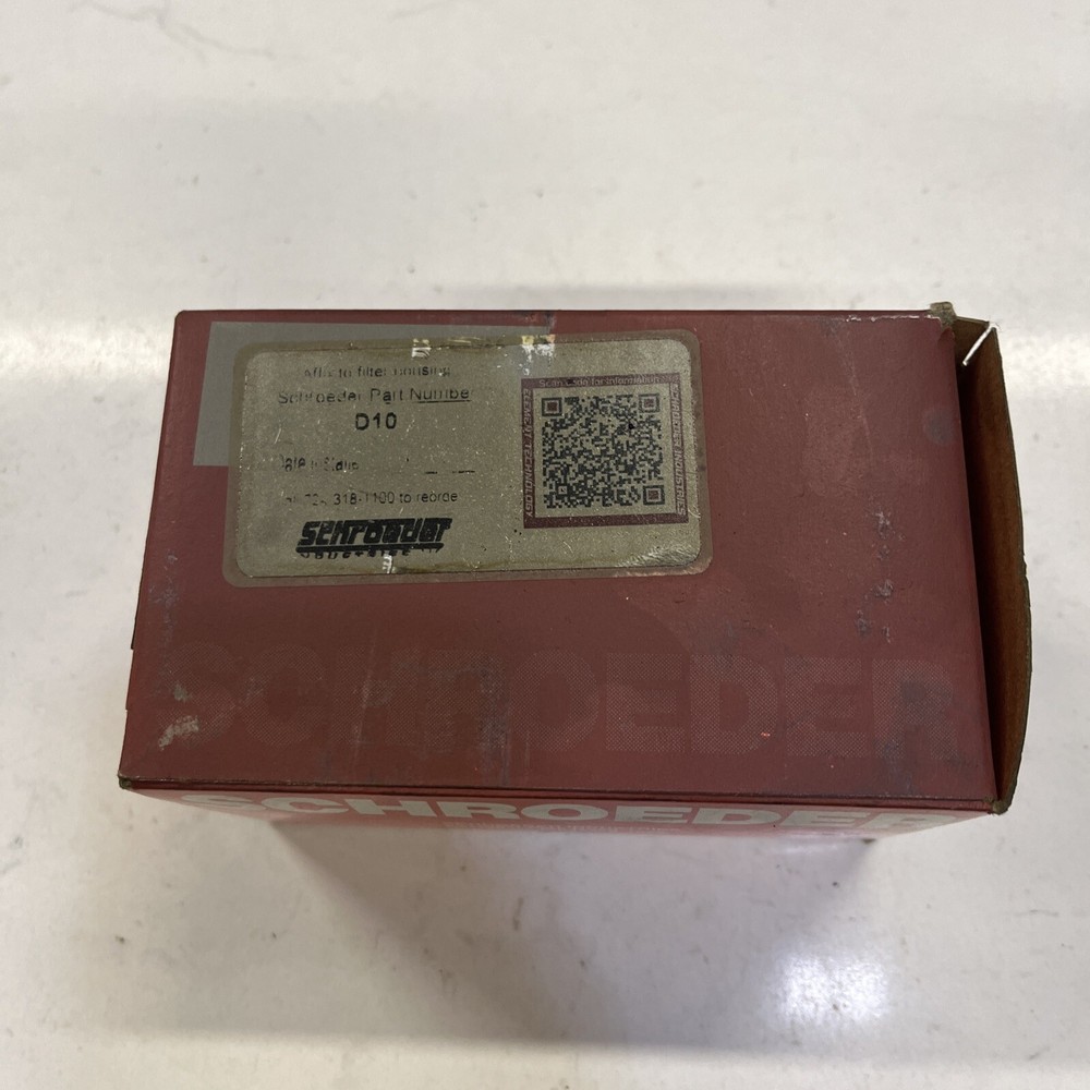 Schroeder D10 Filter Element