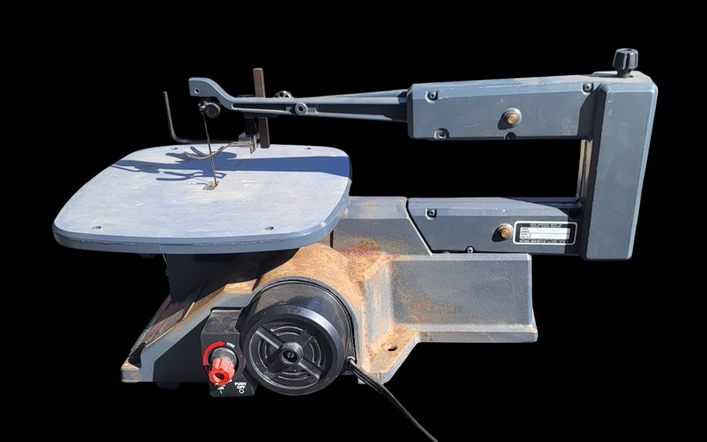 Vintage Sears Craftsman 16" Variable Speed Scroll Saw with Blades & Manual