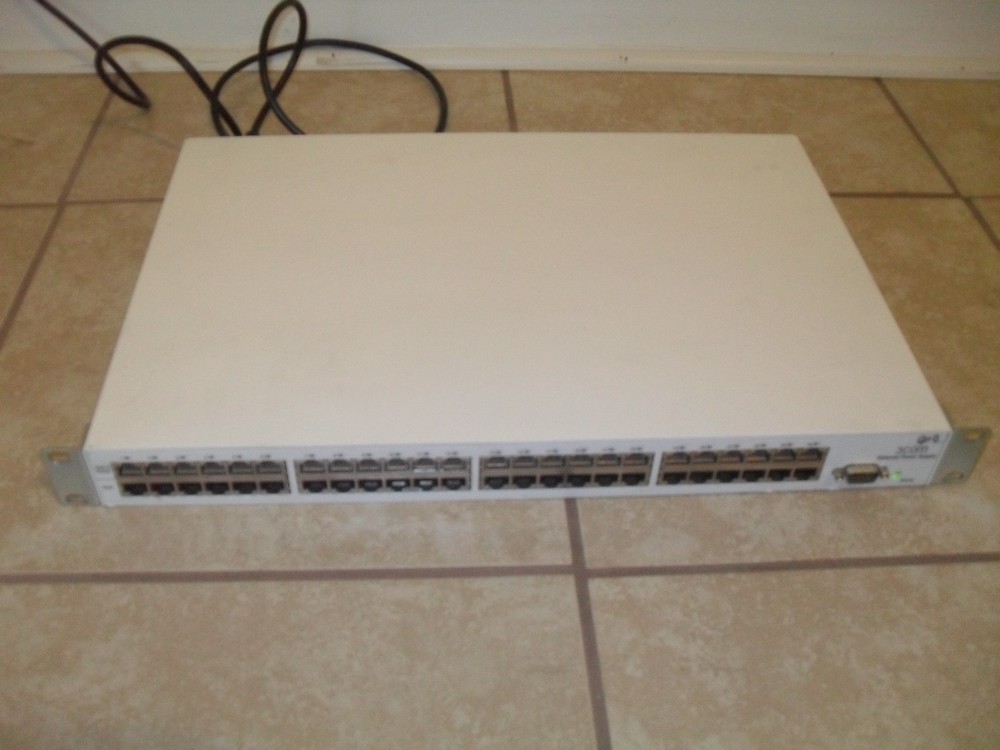 3Com 3CNJPSE24 Ethernet Power Supply Network Switch 24Port powers up great!