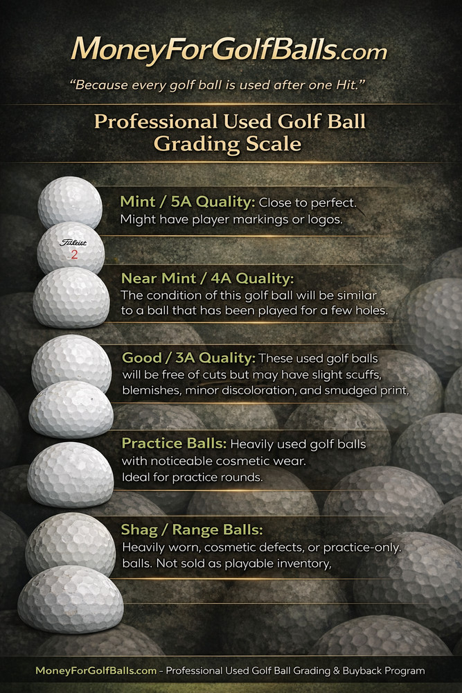 Callaway Used Golf Balls Mixed Models – 5A / 4A - Choose Quantity