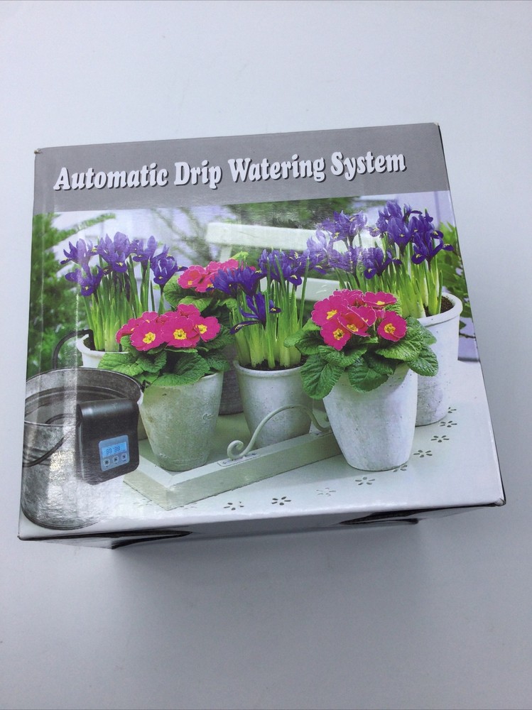 DIY Automatic Watering System Pot Plant Water Drip Irrigation Kit 30 day program