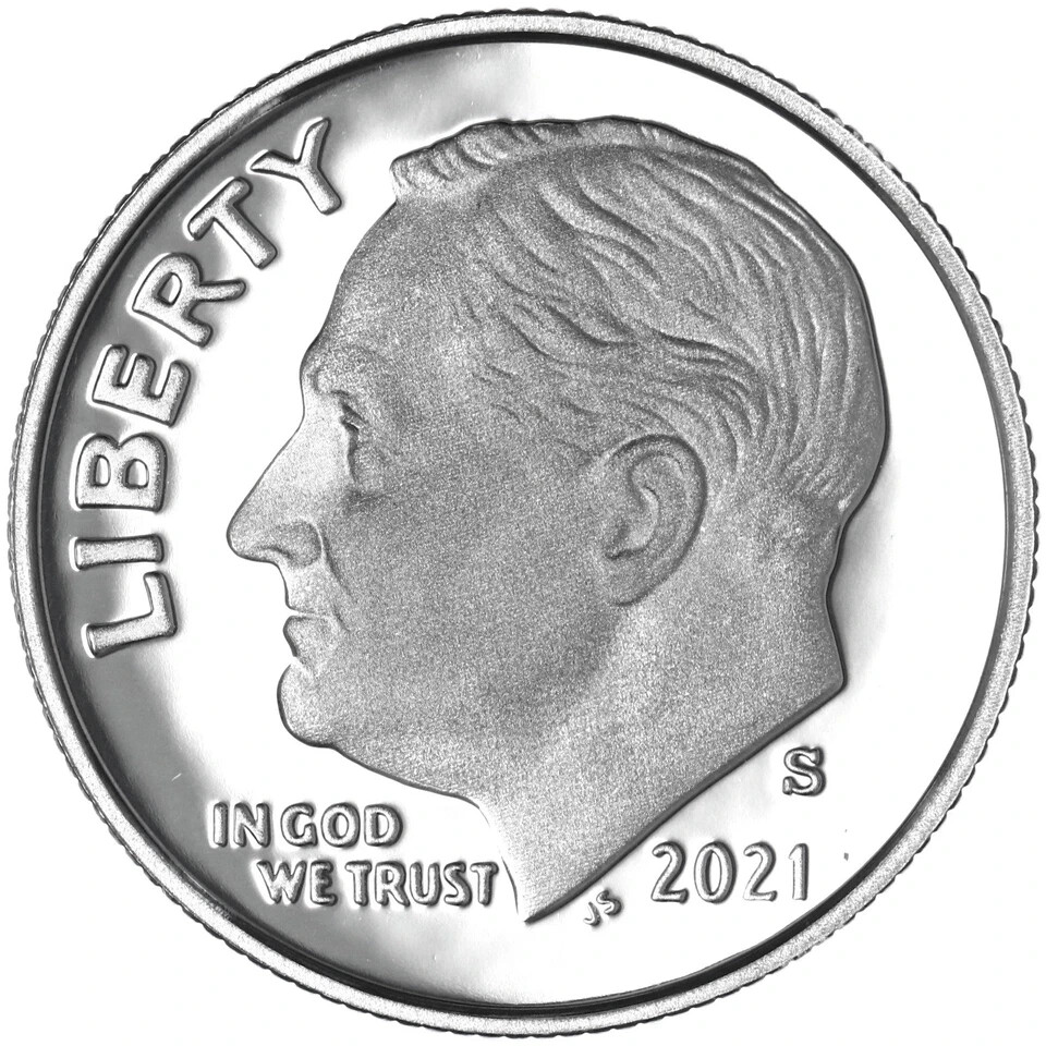 2021 S Proof Roosevelt Dime