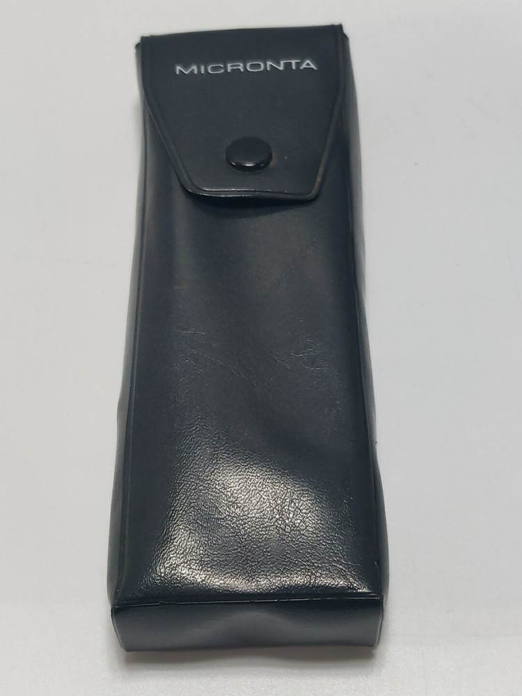 Vintage Micronta 30X Illuminated Microscope with Case no bulb