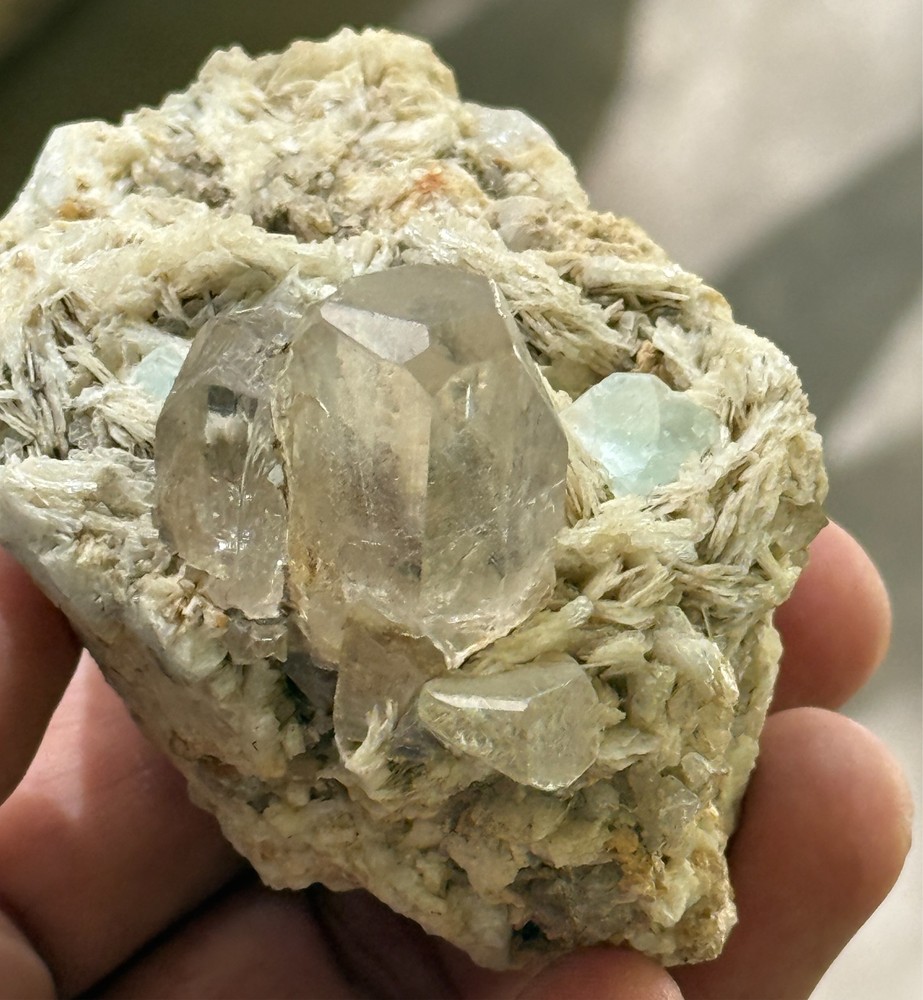 TOPAZ with Green FLUORITE