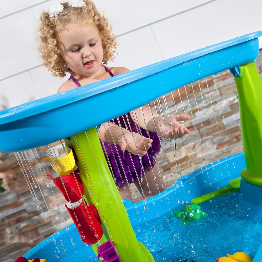 Step2 Rain Showers Splash Pond Water Table with Waterfall Tray