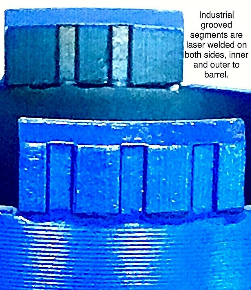 SDS MAX shank adapter & pilot bit with 2" & 3" Dry Diamond Core Bit