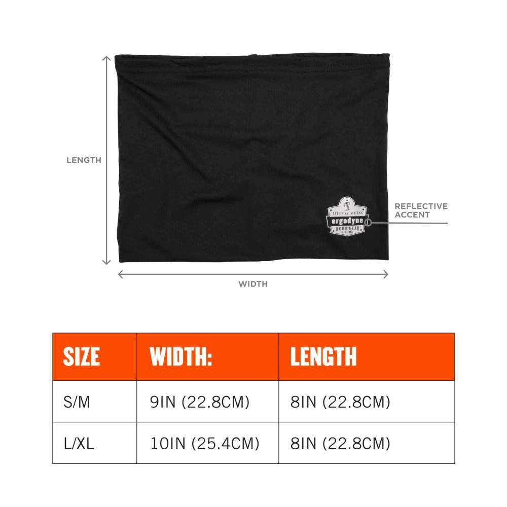 Chill-Its Large/Extra-Large Black 2-Layer Multi-Band