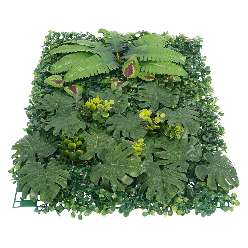 6PCS Artificial Greenery Wall Artificial Greenery Backdrop Wall Decor 40*60cm